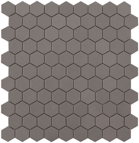 frappe 1.4"x1.4" Nordic Hexagon Glass Mosaic tile