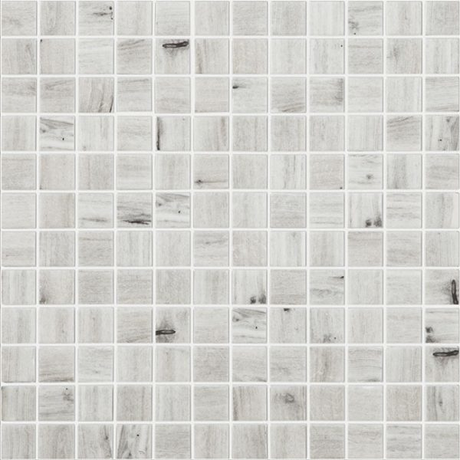 fresno 1"x1" Wood Squares Glass Mosaic tile