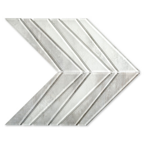 glacier wall tiles Palms Gloss Glass Mosaic Tile