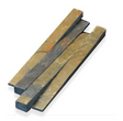 golden slate Rustic Split Face Dimensional Wall Tile