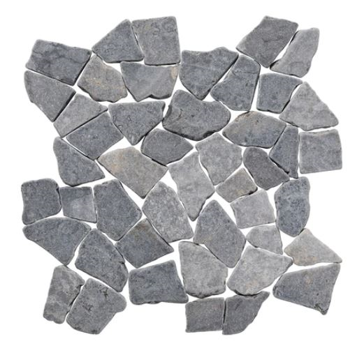 grey marble Random Tumbled Mosaic Tile