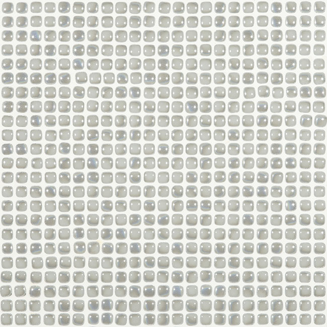 pearl 0.5"x0.5" Pearl Dots Glass Mosaic tile
