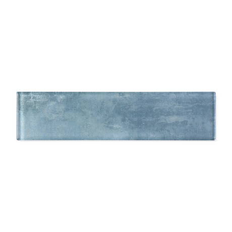 horizon blue 2"x8" Impressions Rectangle Gloss Glass Tile