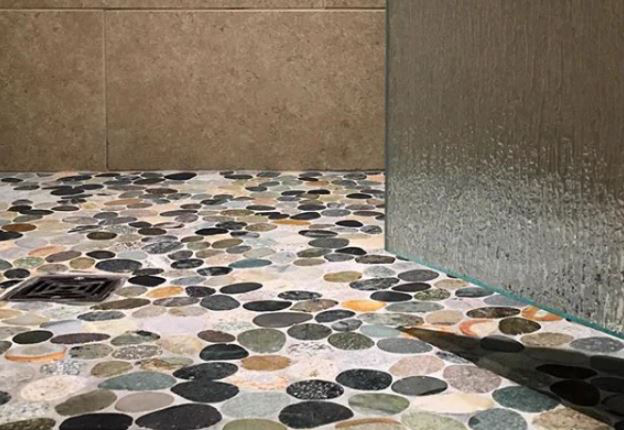 Level Honed Pebble Tile