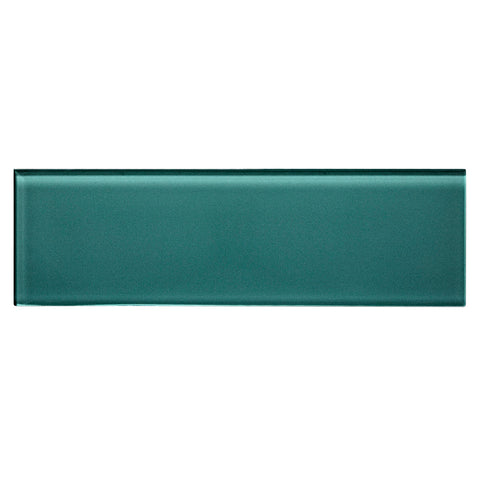 lagoon 3.5"x12" Rectangle Gloss Glass Tile