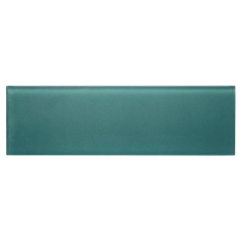 lagoon 3.5"x12" Rectangle Matte Glass Tile