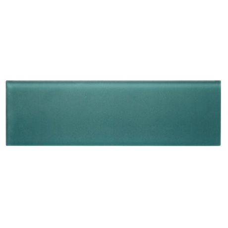 lagoon 3.5"x12" Rectangle Matte Glass Tile