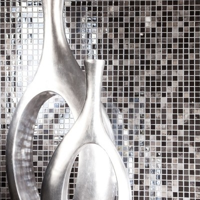 1"x1" Lux Squares Glass Mosaic wall tile