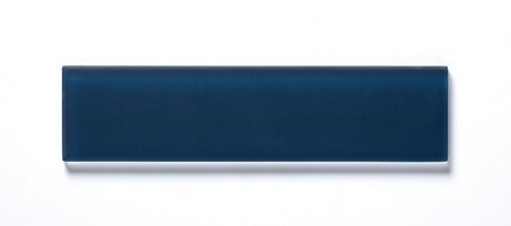 midnight 2"x8" Rectangle Matte Glass Tile