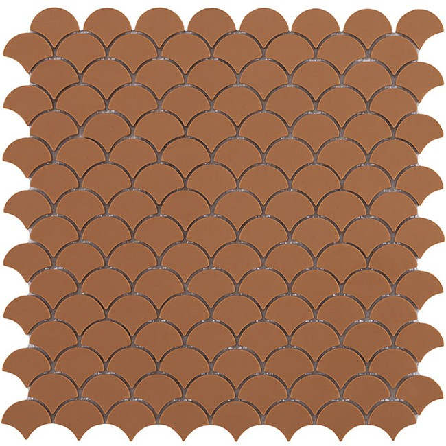 moka 1.4"x1.4" Soul Matte Droplet Glass Mosaic tile