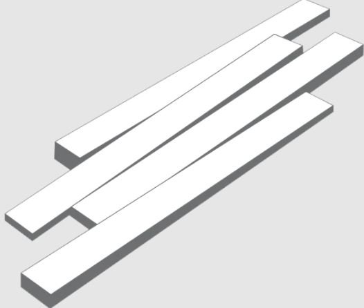 Kayu V Distressed Timber Dimensional Tile