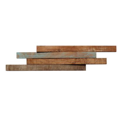 natural painted Kayu V Distressed Timber Dimensional Tile