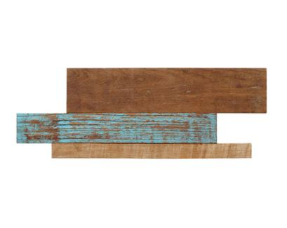 natural painted Rimba Distressed Timber Textured Wall Tile