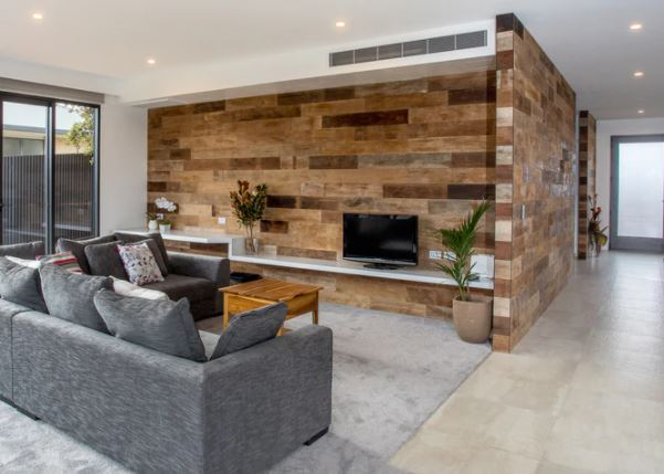 Papan Distressed Timber Textured Wall Tile
