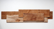 natural papan Papan Distressed Timber Textured Wall Tile