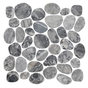 nebula spindrift Marble Honed Pebble Tile