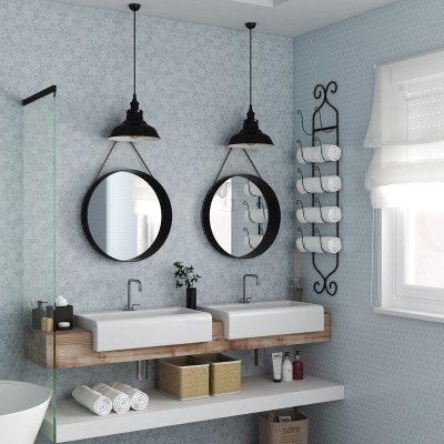 shower tile 1.4"x1.4" Nordic Hexagon Glass Mosaic
