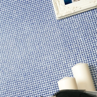 0.5"x0.5" Pearl Dots Glass Mosaic