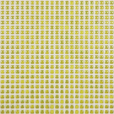 pistachio 0.5"x0.5" Pearl Dots Glass Mosaic tile