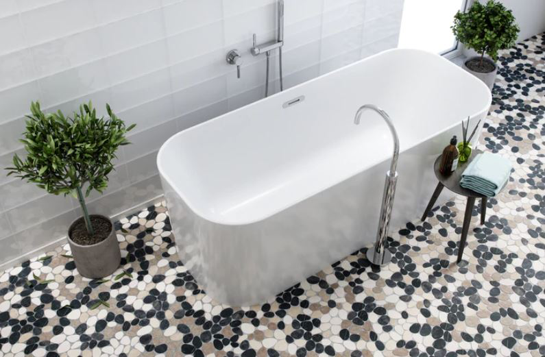 Level Honed Pebble Tile