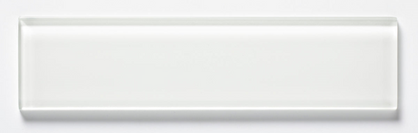 pure silk 2"x8" Rectangle Gloss Glass Tile