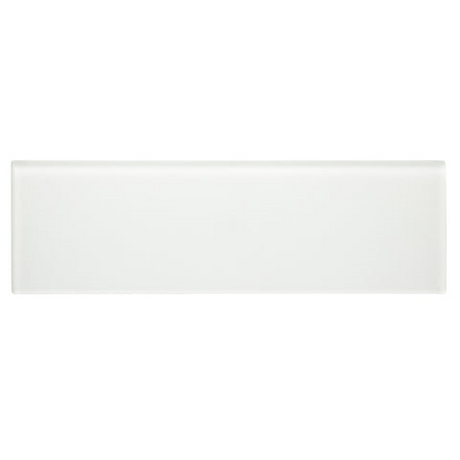 pure silk 3.5"x12" Rectangle Matte Glass Tile