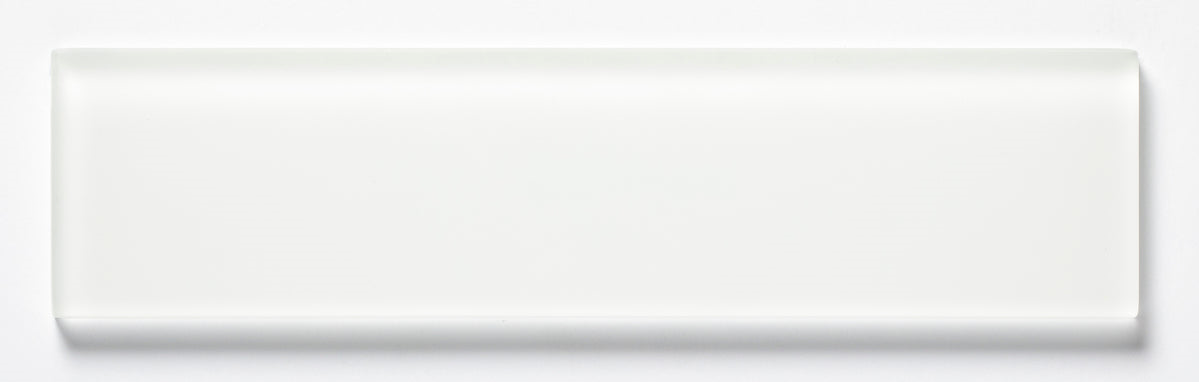 pure silk 2"x8" Rectangle Matte Glass Tile