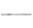 rice white Pencil Honed Marble Trim Tile