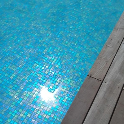 Shell Squares Glass Mosaic