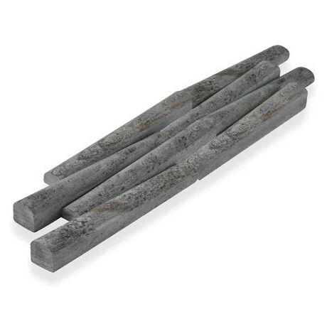 silver quartzite Crescent Mini Profile Dimensional Wall Tile
