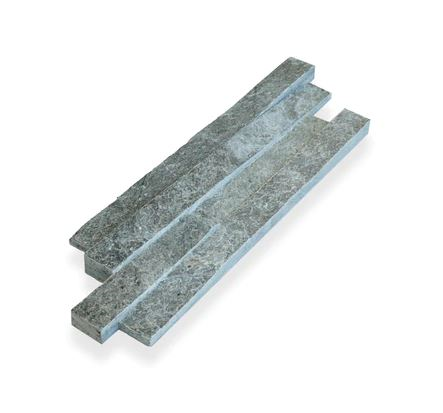 silver quartzite Rustic Split Face Dimensional Wall Tile
