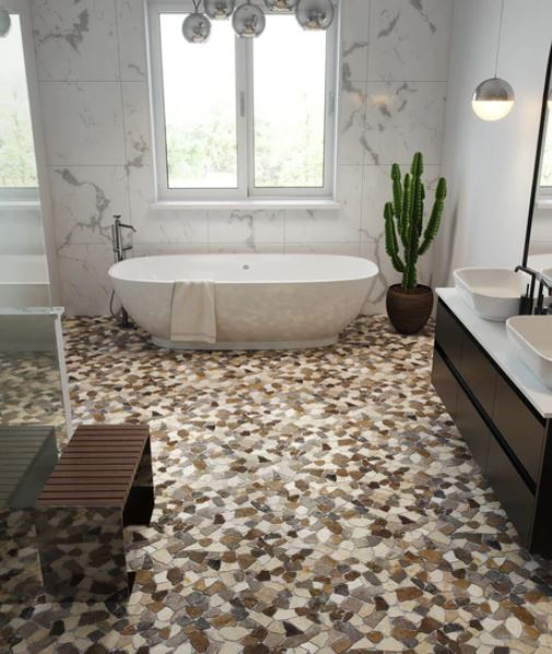Random Tumbled Mosaic Tile