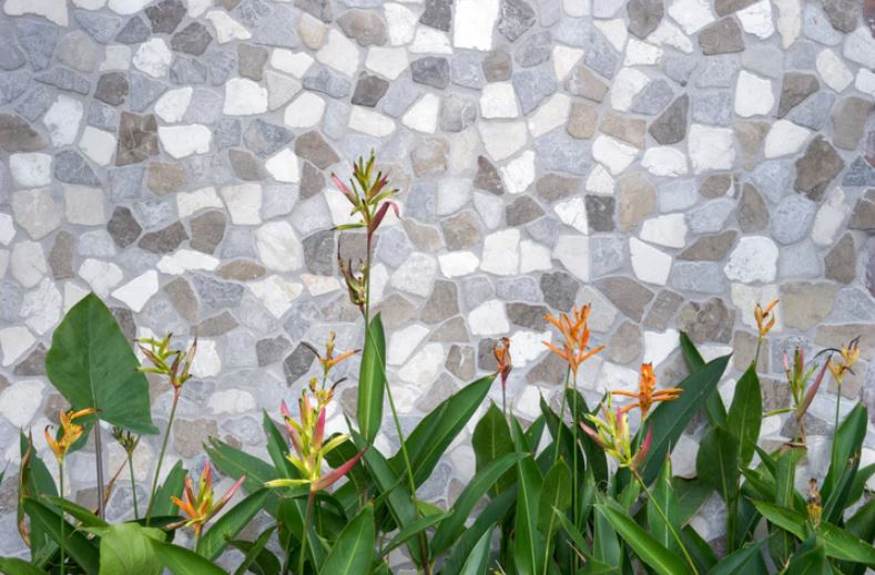 sterling Large Random Tumbled Marble Mosaic Tile