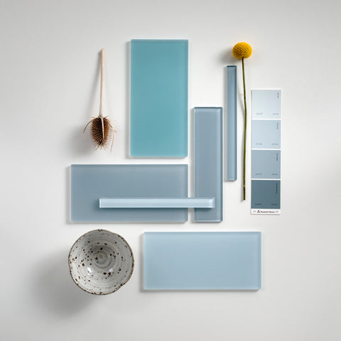 stratos rectangle 2"x8" Rectangle Gloss Glass Tile