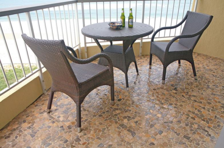 Large Random Tumbled Marble Mosaic Tile