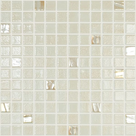 1"x1" Colour Plus Squares Glass Mosaic topacio tile