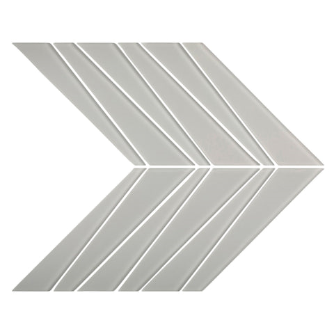 tule Palms Matte Glass Mosaic Tile