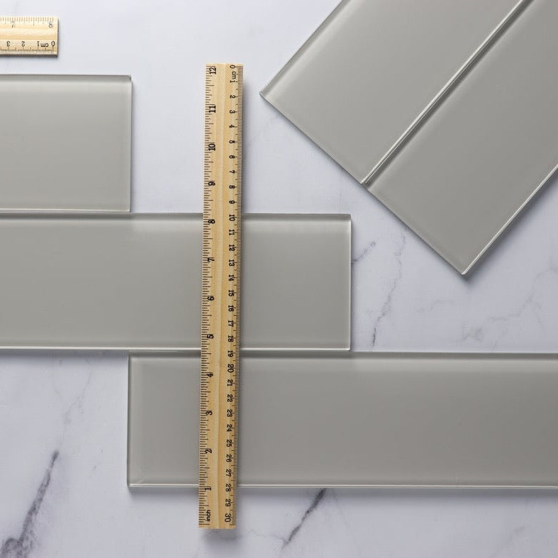 tule wall tile 3.5"x12" Rectangle Gloss Glass Tile