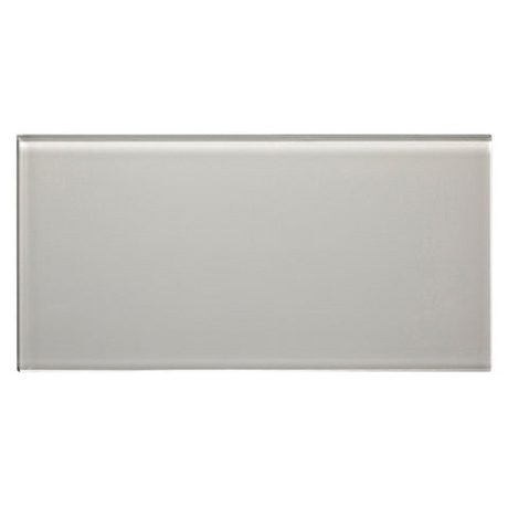 tule 6"x12" Rectangle Gloss Glass Tile