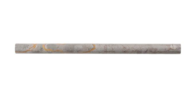 volcano grey Pencil Honed Marble Trim Tile