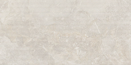 Serene 24x48 Undulated Deco Sand porcelain tile