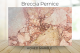Breccia Pernice Honed Marble