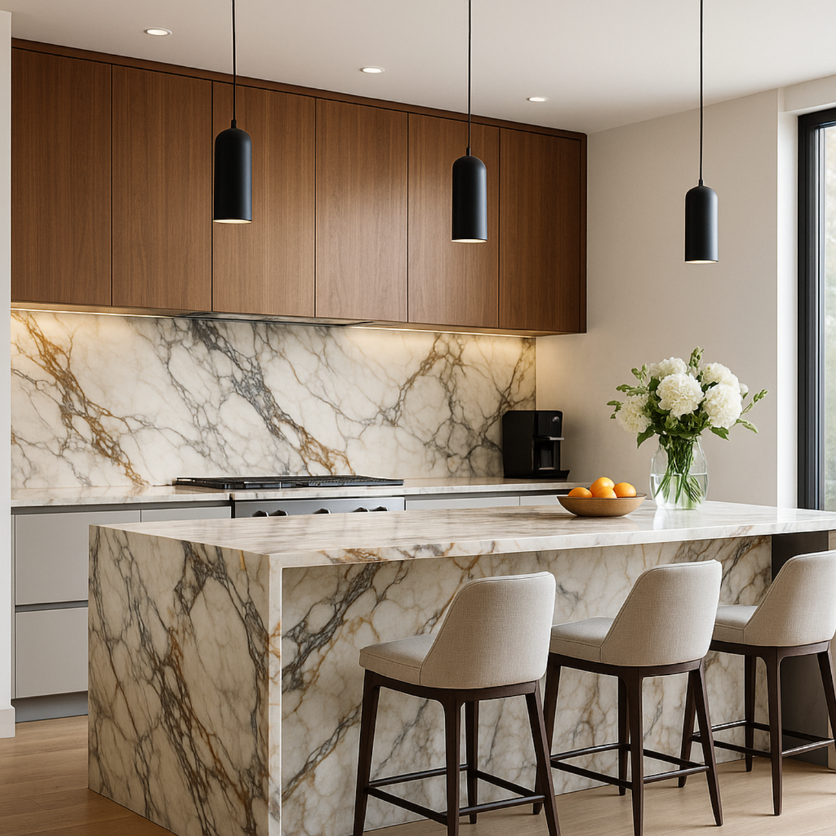 Calacatta Paonazzo Extra Honed Slab