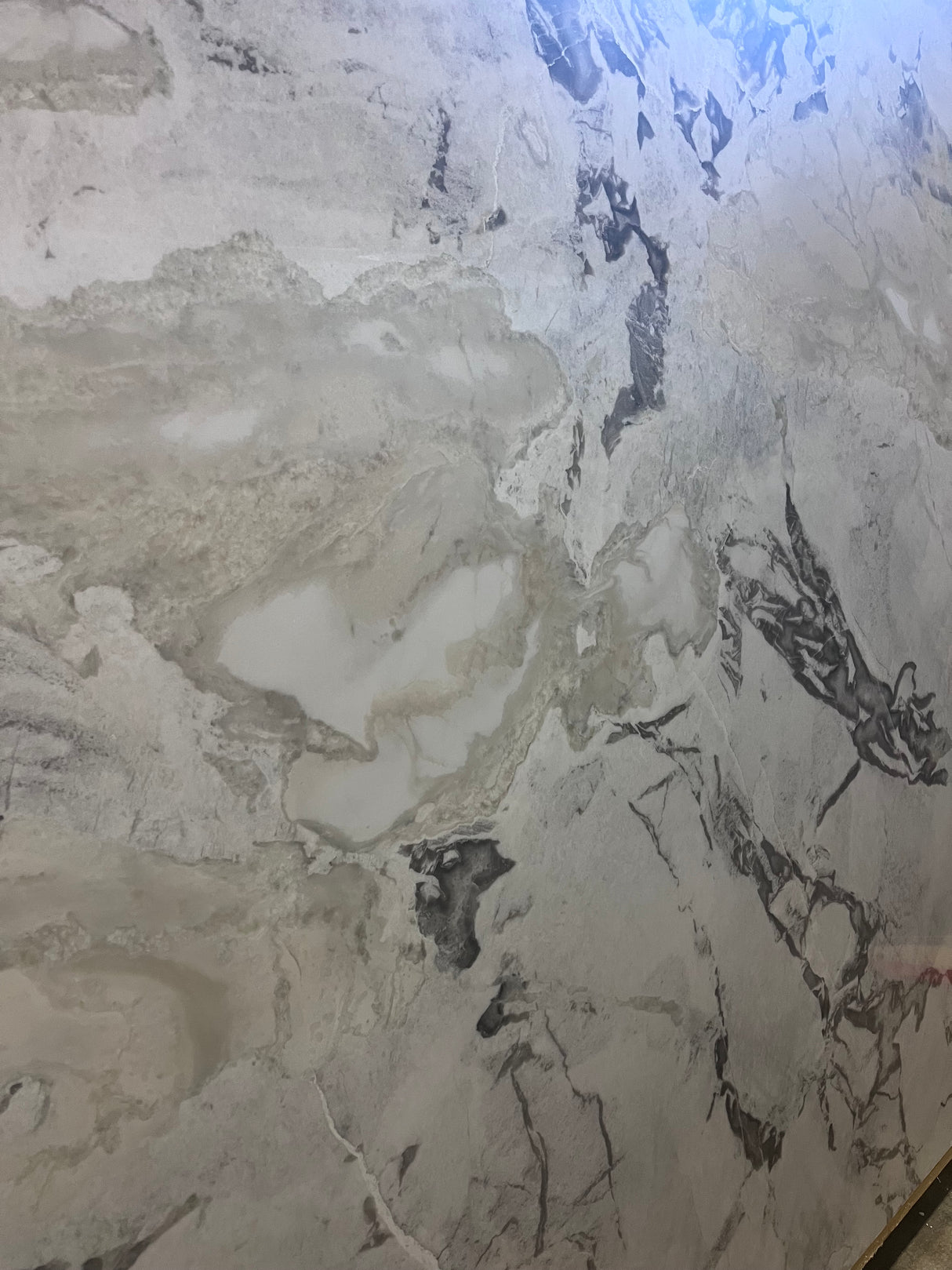 Oyster White Marble Polished Slab