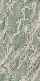 Infinito Tiffany Green Polish 64" x 128" Porcelain slab