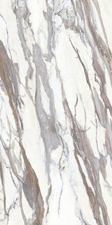 Calacatta Masterpiece Matte 64" x 128" Porcelain slab, Side B