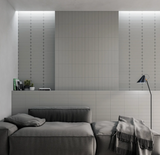 Grace O Grey Matte 3x12 bedroom wall tile
