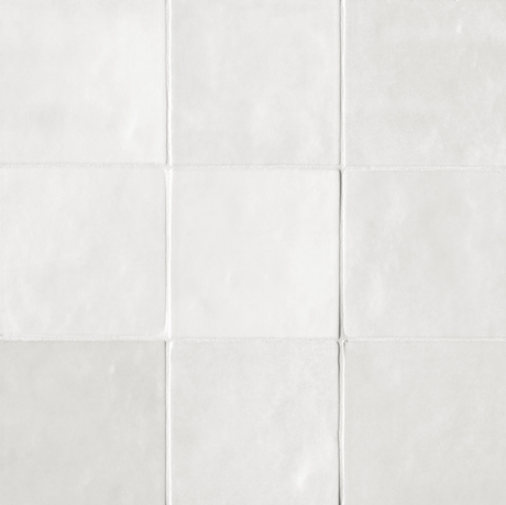 Cloe Ceramic Tile in White 5x5