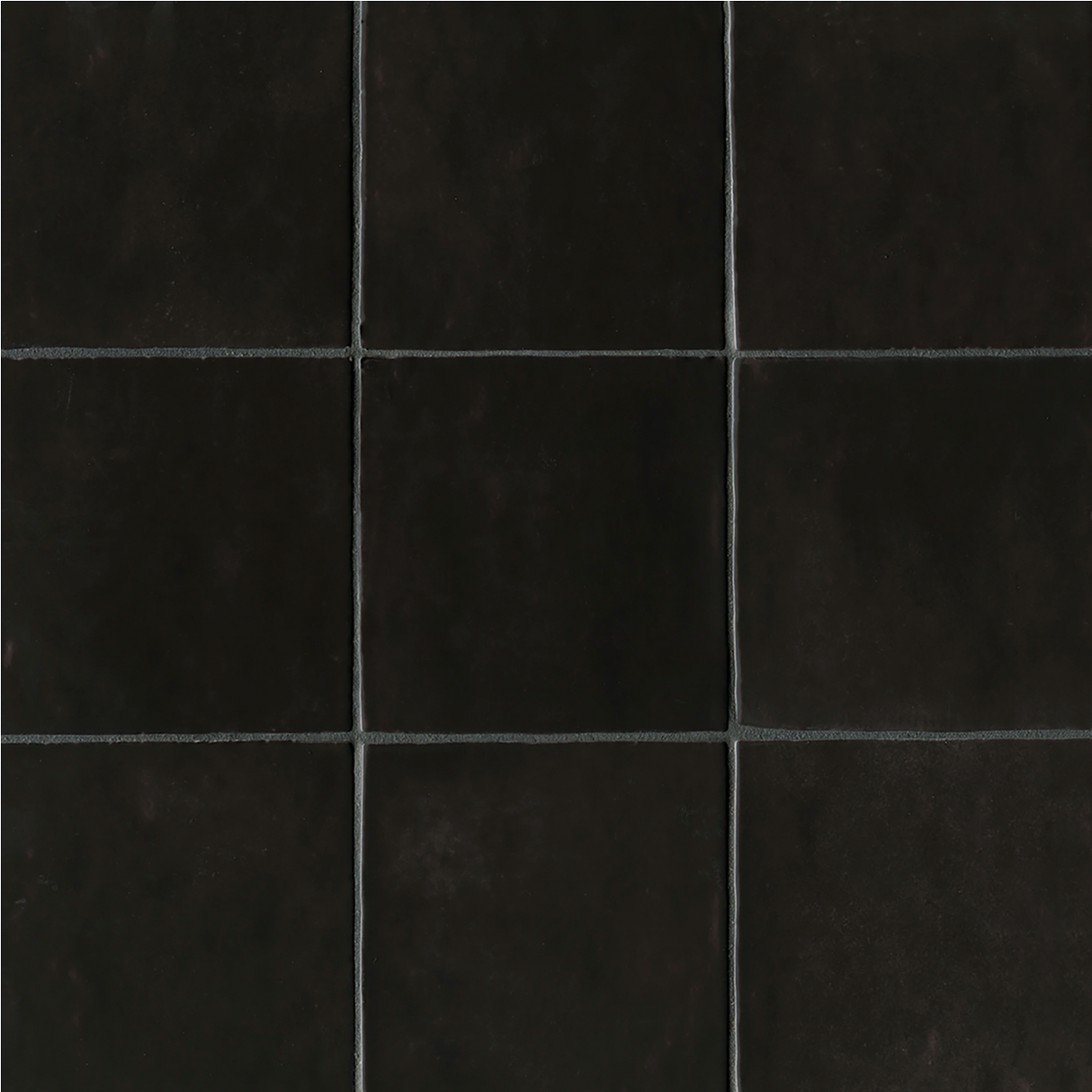 Cloe Ceramic Tile in Black 5x5