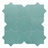 Porto Star and Cross Matte Jade tile